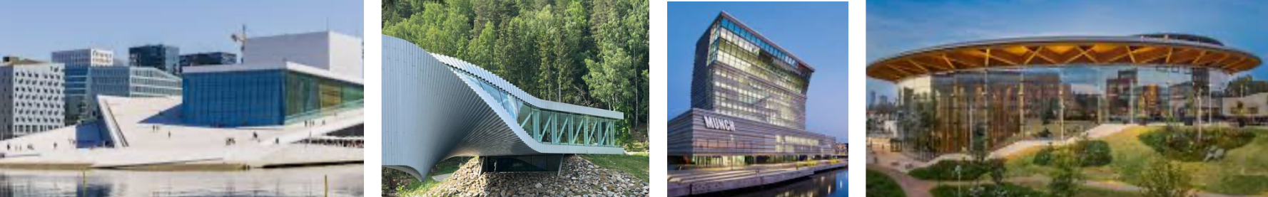 Architektur und Reisen - Programm 2025 Oslo, G&ouml;teborg, Bergen